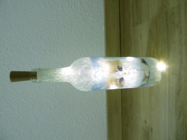 Leuchtflasche Kätzchen